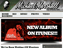 Tablet Screenshot of michaelmarshallusa.com